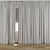  3D Curtain Model with Textures 3D model small image 3