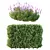 Spring Bush Hedge Set 3D model small image 2