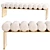 Modern Baker Furniture Runway Bench 3D model small image 1