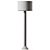 Elegant Nabu Metal Floor Lamp 3D model small image 2