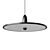 Disk LED Pendant Light Fixture 3D model small image 1