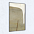 Frame Paintings Set with Textured Wall Décor 3D model small image 4