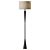 Modern Brass Temple Floor Lamp 3D model small image 1