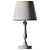  Modern Black Table Lamp 3D model small image 2