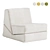 Elegant Zanotta Galeotta Armchair Model 3D model small image 1