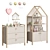 Ruffi Kids Furniture Set 3D model small image 1