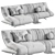 Koinor Mellow Sofa, Contemporary Design 3D model small image 4