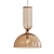 Elegant Antic Pendant Light 3D model small image 2