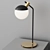 Elegant Black Table Lamp "Miranda 3D model small image 6