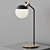 Elegant Black Table Lamp "Miranda 3D model small image 7