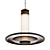 Modern Small Disc Pendant Design 3D model small image 3