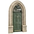 Classic Door 3D Model Max 3D model small image 5