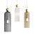 Antic Pendant Lamps Collection 3D model small image 4