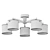 Contemporary Ceiling Light Lumion 6587 3D model small image 3