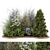  Backyard Landscape Outdoor Garden Set 3D model small image 1