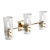 Soleil Fluted Glass Wall Sconce 3D model small image 1