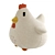 Charming Chicken Plush Toy 3D model small image 1