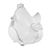 Charming Chicken Plush Toy 3D model small image 2