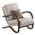 Stylish 2013 August Chair - 770x660x972 mm 3D model small image 2