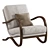 Stylish 2013 August Chair - 770x660x972 mm 3D model small image 3