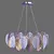 Tropical Glam Crystal Chandelier 3D model small image 2