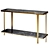 Gennaro Console Table Rouge 3D model small image 1