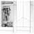 Mamka Wardrobe Gran Dasto-2 3D model small image 7