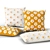 Floral Cushion Set - Various Sizes 3D model small image 2