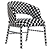 Modern Flexform Alma Chair Set 3D model small image 3