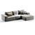 Versatile Modular Sectional Sofa Set 3D model small image 3