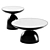 Nofon Black & White Coffee Tables 3D model small image 4