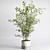 Concrete Vase Tree Indoor Set 3D model small image 1