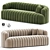 Stylish Elliana Sofa Model 3D model small image 1