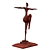 Elegant Women Statue Sculpture 3D 3D model small image 4