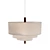 Ethereal Pebble Pendant Light 3D model small image 2