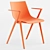 Sleek AULA Chair Collection 3D model small image 3