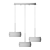 Modern Glass Pendant Lamp, Large 3D model small image 3