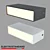 Block LED Ceiling Light 10W 3D model small image 1