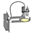 Inspire Technic 1 Rotating Spotlamp 3D model small image 3