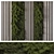 Green Wall Vertical Garden Kit 3D model small image 1