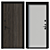 Securemme Thermal Wood Doors 3D model small image 1