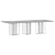  Italian Designer Dining Table Set 3D model small image 3