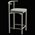 Elevate NRA Chair & Stool 3D model small image 6