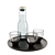 Glassware and Tray Set 3D model small image 3