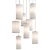 Cluster of Cosy Pendant Lights 3D model small image 1