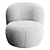 Modern Comfort Chair | Secolo 3D model small image 3