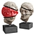 Apollo Sliced Head Sculpture 3D model small image 1