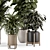 Modern Indoor Plants Ferm Living 3D model small image 6