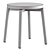 Stylish Low Ash Stool for Modern Interiors 3D model small image 3