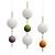 Sweet Candied Balls Pendant Light 3D model small image 1